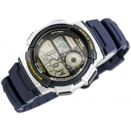 ZEGAREK MĘSKI CASIO AE-1000W 2AV (zd073e) - WORLD TIME + BOXZEGAREK MĘSKI CASIO AE-1000W 2AV (zd073e) - WORLD TIME