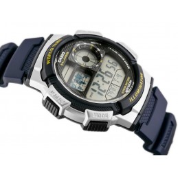 ZEGAREK MĘSKI CASIO AE-1000W 2AV (zd073e) - WORLD TIME + BOXZEGAREK MĘSKI CASIO AE-1000W 2AV (zd073e) - WORLD TIME