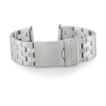 Bracelet 607S - HQ steel - silver - 16-22mm