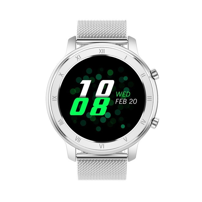 SMARTWATCH Pacific 17-2 Bransoleta - srebrna + dodatkowy PASEK (sy010b)  SMARTWATCH Pacific 17 Bransoleta - srebrna + dodatkowy PASEK (zy653b)