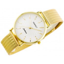 WOMEN'S WATCH PERFECT E334 - mesh (zp932b) + BOXZEGAREK DAMSKI PERFECT E334 - siatka (zp932b)