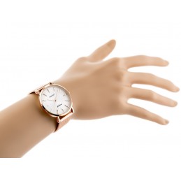 WOMEN'S WATCH PERFECT E334 - mesh (zp932c) + BOXZEGAREK DAMSKI PERFECT E334 - siatka (zp932c)