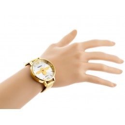 WOMEN'S WATCH PERFECT S638 - WALKER (zp935b) + BOXZEGAREK DAMSKI PERFECT S638 - WAŻKA (zp935b)