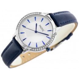 WOMEN'S WATCH PACIFIC X6167 - strap - navy blue (zy661b)ZEGAREK DAMSKI PACIFIC X6167 - pasek - granat (zy661b)