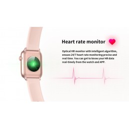 WOMEN'S SMARTWATCH G. Rossi SW013-1 roseg/pink (sg008a)SMARTWATCH Gino Rossi SW013-1 roseg/pink (zg324a)