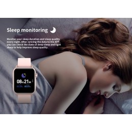 WOMEN'S SMARTWATCH G. Rossi SW013-1 roseg/pink (sg008a)SMARTWATCH Gino Rossi SW013-1 roseg/pink (zg324a)