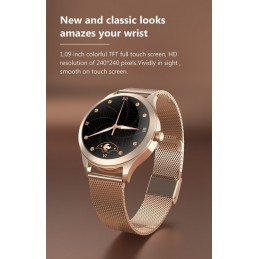 WOMEN'S SMARTWATCH G. Rossi SW014-4 gold (sg009d)SMARTWATCH Gino Rossi SW014-4 gold (zg325d)