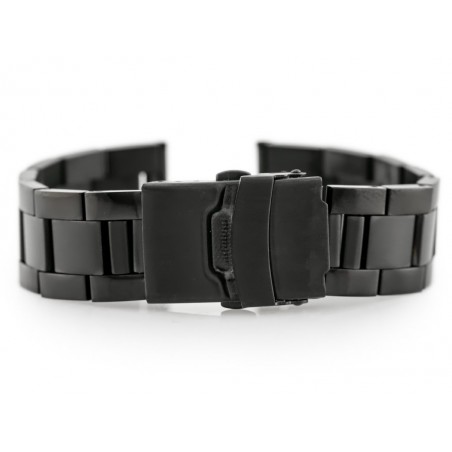 Pacific M1 Bracelet - Solid Steel - Black 20mm