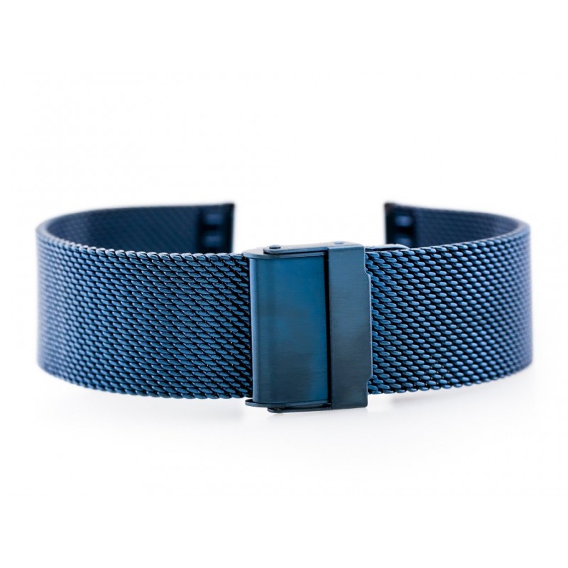 Pacific M6 bracelet - HQ mesh - navy blue 20mm  Bransoleta Pacific M6 - siatka HQ - granatowa 20mm