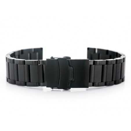 Pacific Model 10 solid bracelet - black 24mm