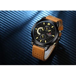 NAVIFORCE HUSTER MEN'S WATCH (zn027d) + BOXZEGAREK MĘSKI NAVIFORCE HUSTER (zn027d) - pasek