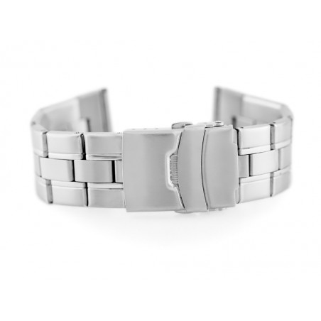 Bracelet 605S - HQ steel - silver - 22mm
