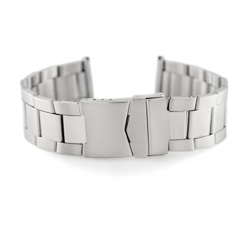 Bracelet 612S - HQ steel - silver - 22mm  Bransoleta 612S - stalowa HQ - srebrna - 22mm