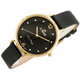 ZEGAREK DAMSKI  G. ROSSI 10411A-1A2 NA PASKU (zg714f) + BOXZEGAREK GINO ROSSI - 10411A (zg714f) + BOX