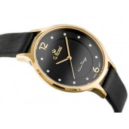 ZEGAREK DAMSKI  G. ROSSI 10411A-1A2 NA PASKU (zg714f) + BOXZEGAREK GINO ROSSI - 10411A (zg714f) + BOX