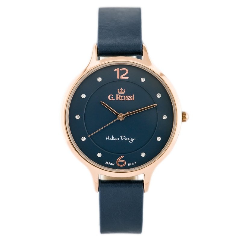 ZEGAREK DAMSKI G. ROSSI - 10411A-6F3 NA PASKU  (zg714g) + BOX  ZEGAREK GINO ROSSI - 10411A (zg714g) + BOX