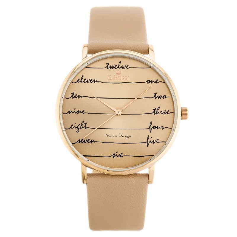 G. ROSSI WATCH - 12600A-2B3 (zg844a) + BOX  ZEGAREK GINO ROSSI - 12600A-2B3 (zg844a) + BOX