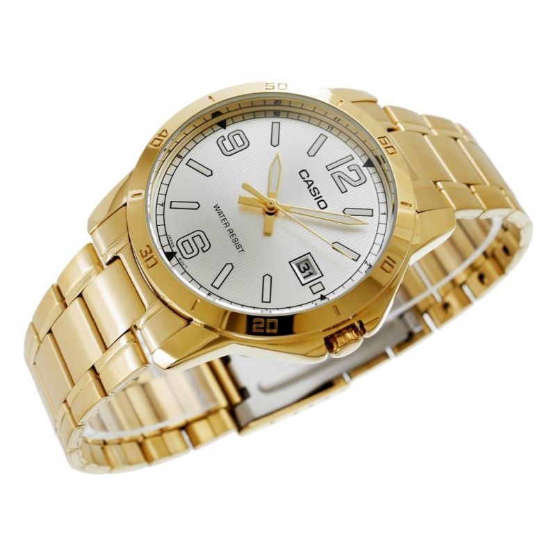 ZEGAREK MĘSKI CASIO MTP-V004G-7B2 (zd047e) + BOX  ZEGAREK MĘSKI CASIO MTP-V004G-7B2UDF (zd047e)