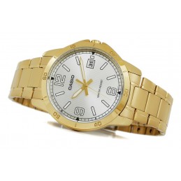 ZEGAREK MĘSKI CASIO MTP-V004G-7B2 (zd047e) + BOXZEGAREK MĘSKI CASIO MTP-V004G-7B2UDF (zd047e)