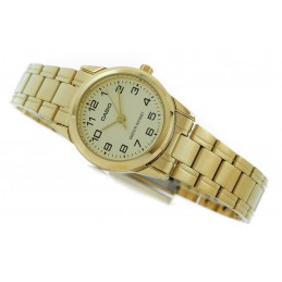 ZEGAREK DAMSKI CASIO LTP-V001G-9B (zd589c) + BOXZEGAREK DAMSKI CASIO LTP-V001G-9BUDF (zd589c)