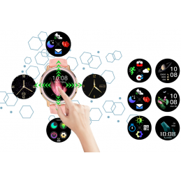 Rubicon RNBE66 WOMEN'S SMARTWATCH - OWNER'S WATCH (sr014b)SMARTWATCH Rubicon RNBE66 - Rosegold (zr621b)