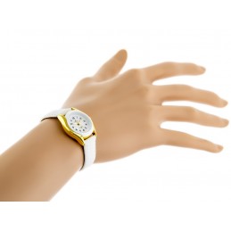 ZEGAREK DZIECIĘCY PERFECT LP223-03 - KOMUNIJNY - biały (zp800d) + BOXZEGAREK DZIECIĘCY PERFECT LP223-4 - KOMUNIJNY - biały (zp800d)