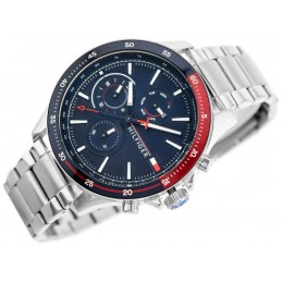 TOMMY HILFIGER MEN'S WATCH 1791718 BANK (zf022a)ZEGAREK MĘSKI TOMMY HILFIGER BANK (zf022a)