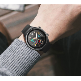 Men's SMARTWATCH Rubicon RNCE68 - MAKING CALLS (sr016b)SMARTWATCH Rubicon RNCE68 - silver/green (zr624b)