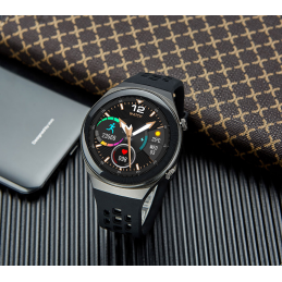 Men's SMARTWATCH Rubicon RNCE68 - MAKING CALLS (sr016b)SMARTWATCH Rubicon RNCE68 - silver/green (zr624b)