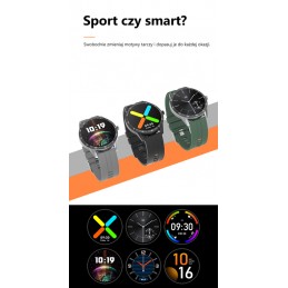 MEN'S SMARTWATCH G. Rossi SW018-4 black/red (sg012d) OWN TARGETSSMARTWATCH G. Rossi SW018-4 black/red (zg335d) WŁASNE TARCZE