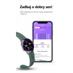 MEN'S SMARTWATCH G. Rossi SW018-5 black/blue (sg012e) OWN TARGETSSMARTWATCH G. Rossi SW018-5 black/blue (zg335e) WŁASNE TARCZE