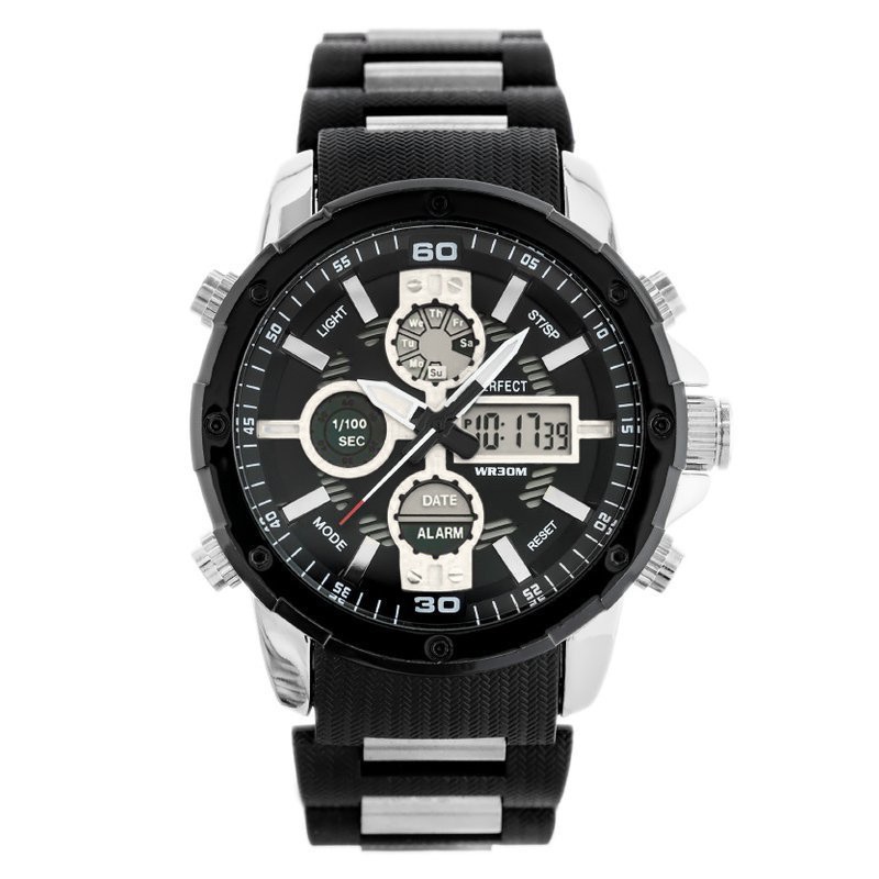 PERFECT MALE WATCH A8027 (zp296d) + BOX  ZEGAREK MĘSKI PERFECT A8027 (zp296d)