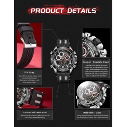 NAVIFORCE MEN'S WATCH NF9188T - (zn121a) + BOXZEGAREK MĘSKI NAVIFORCE NF9188T - (zn121a) + BOX