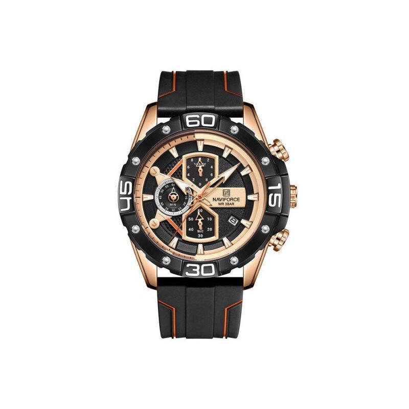 NAVIFORCE MEN'S WATCH NF8018T - CHRONOGRAPH (zn123c) + BOX  ZEGAREK MĘSKI NAVIFORCE NF8018T - CHRONOGRAF (zn123c) + BOX