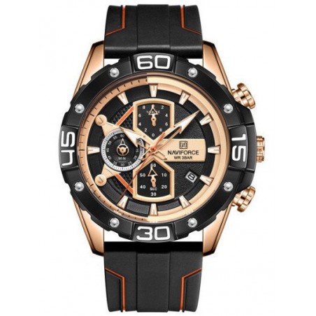 NAVIFORCE MEN'S WATCH NF8018T - CHRONOGRAPH (zn123c) + BOX