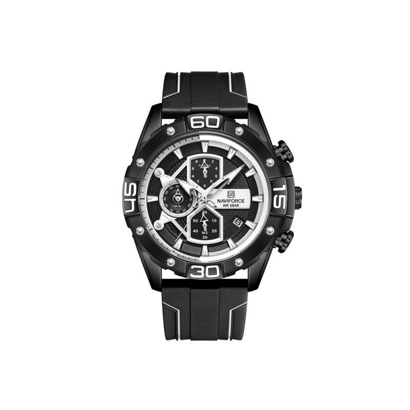 NAVIFORCE MEN'S WATCH NF8018T - CHRONOGRAPH (zn123a) + BOX  ZEGAREK MĘSKI NAVIFORCE NF8018T - CHRONOGRAF (zn123a) + BOX