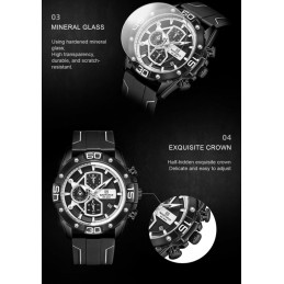 NAVIFORCE MEN'S WATCH NF8018T - CHRONOGRAPH (zn123a) + BOXZEGAREK MĘSKI NAVIFORCE NF8018T - CHRONOGRAF (zn123a) + BOX