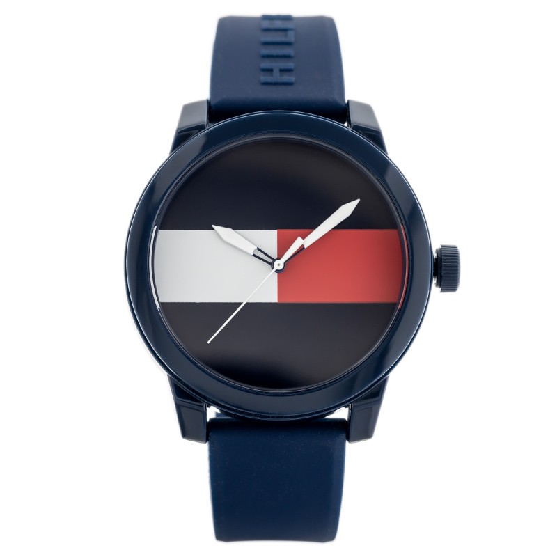 TOMMY HILFIGER MEN'S WATCH 1791322 DENIM (zf044a)  ZEGAREK MĘSKI TOMMY HILFIGER 1791322 DENIM (zf044a)
