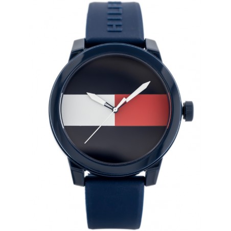 TOMMY HILFIGER MEN'S WATCH 1791322 DENIM (zf044a)
