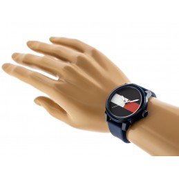 TOMMY HILFIGER MEN'S WATCH 1791322 DENIM (zf044a)ZEGAREK MĘSKI TOMMY HILFIGER 1791322 DENIM (zf044a)