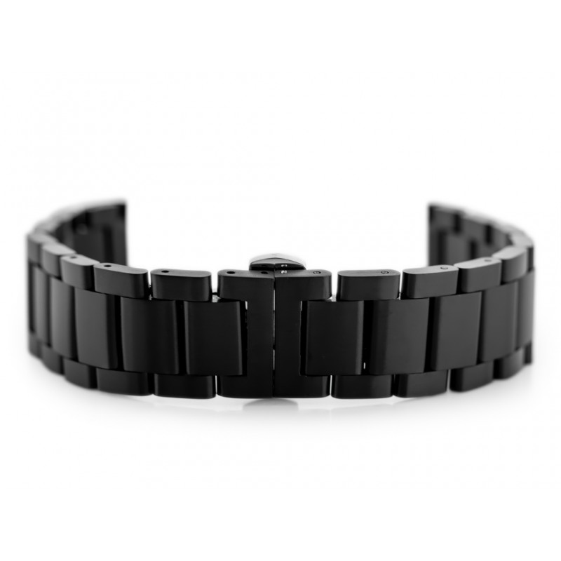 Pacific Model 7 bracelet - black 20mm  Bransoleta Pacific Model 7 - czarna 20mm