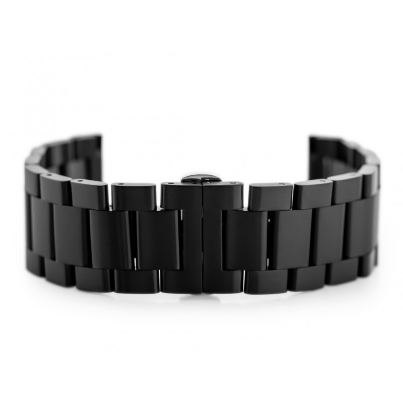 Pacific Model 7 bracelet - black 24mm  Bransoleta Pacific Model 7 - czarna 24mm