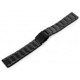 Pacific Model 9 solid bracelet - black 20mmBransoleta Pacific Model 9 solid - czarna 20mm