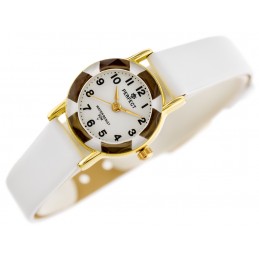 PERFECT CHILDREN'S WATCH L248-01 - communion - white (zp968g)ZEGAREK DZIECIĘCY PERFECT L248 - KOMUNIJNY - biały (zp968g)