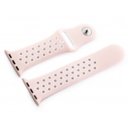 Apple Watch strap U24 - pink/white - 38/40mmApple Watch pasek U24 - różowy/biały - 42/44mm