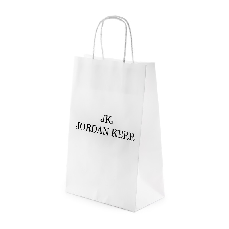 Gift bag - JORDAN KERR - white paper  Torebka prezentowa - JORDAN KERR - biała papierowa