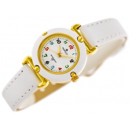 PERFECT LP152-01 CHILDREN'S WATCH - communion - white (zp811d)ZEGAREK DZIECIĘCY PERFECT LP152-2 - KOMUNIJNY - biały (zp811d)