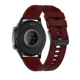 SMARTWATCH MĘSKI G. Rossi SW019-3 black/red (sg014c) PROWADZENIE ROZMÓWSMARTWATCH MĘSKI G. Rossi SW019-3 black/red (sg014c) PROWADZENIE ROZMÓW