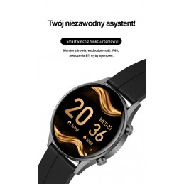 SMARTWATCH MĘSKI G. Rossi SW019-3 black/red (sg014c) PROWADZENIE ROZMÓWSMARTWATCH MĘSKI G. Rossi SW019-3 black/red (sg014c) PROWADZENIE ROZMÓW