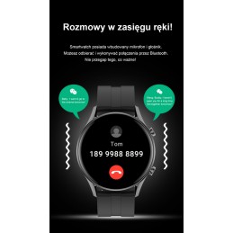 SMARTWATCH MĘSKI G. Rossi SW019-3 black/red (sg014c) PROWADZENIE ROZMÓWSMARTWATCH MĘSKI G. Rossi SW019-3 black/red (sg014c) PROWADZENIE ROZMÓW